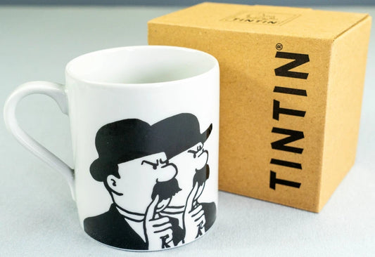 Moulinsart Tintin Calligraphy Character Mug 47981 : Thomson Black 2023