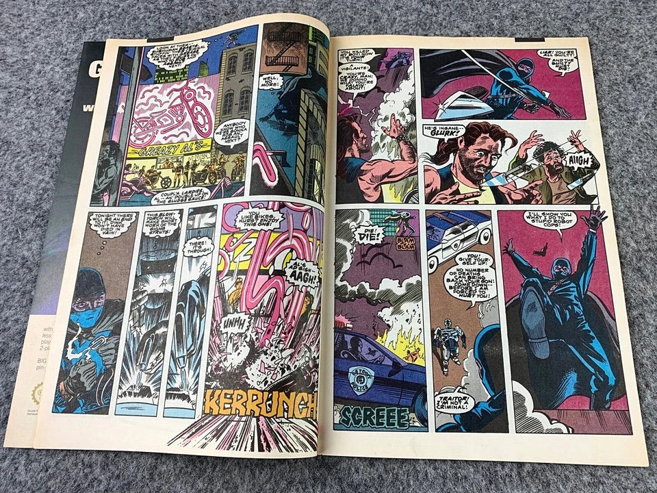 Robocop: The Future of Law Enforcement Issue 10 - Paperback 1990 Marvel Comic