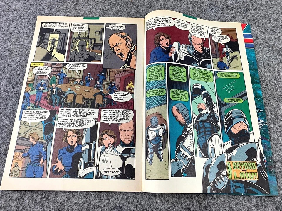 Robocop: The Future of Law Enforcement Issue 20 - Paperback 1991 Marvel Comic