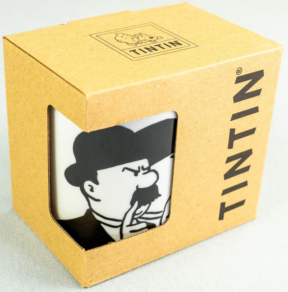 Moulinsart Tintin Calligraphy Character Mug 47981 : Thomson Black 2023