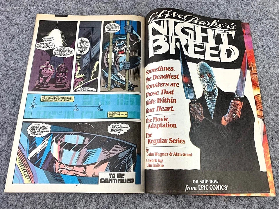 Robocop: The Future of Law Enforcement Issue 3 - Paperback 1990 Marvel Comic