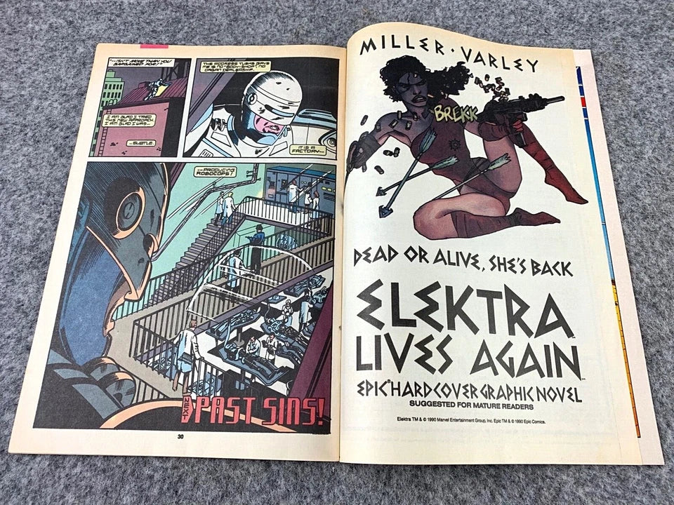 Robocop: The Future of Law Enforcement Issue 12 - Paperback 1991 Marvel Comic