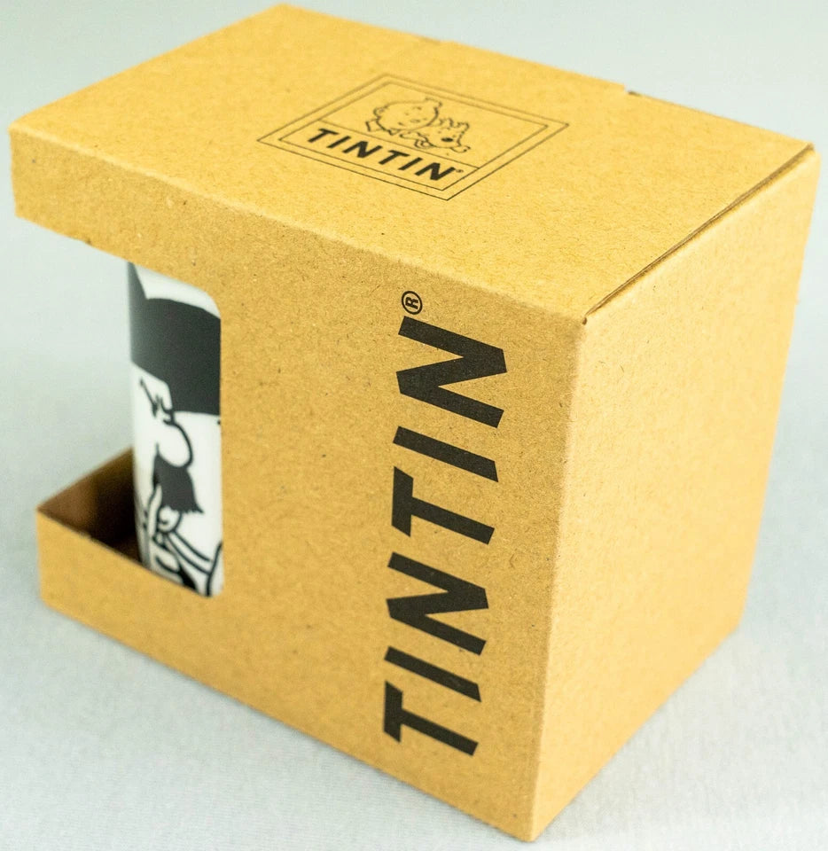 Moulinsart Tintin Calligraphy Character Mug 47981 : Thomson Black 2023