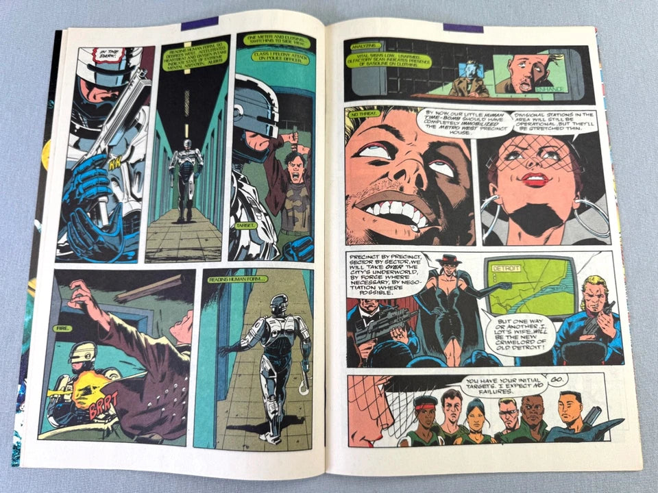 Robocop: The Future of Law Enforcement Issue 19 - Paperback 1991 Marvel Comic