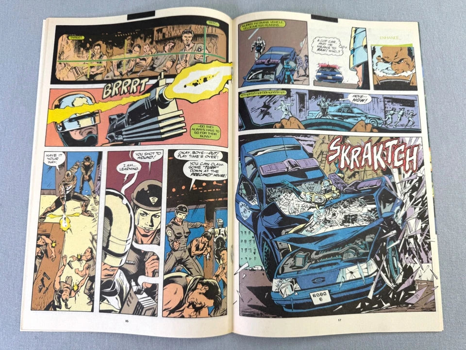 Robocop: The Future of Law Enforcement Issue 18 - Paperback 1991 Marvel Comic