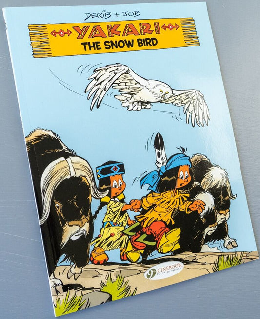 Yakari The Snow Bird Volume 17 Cinebook Paperback Comic Book Derib+job