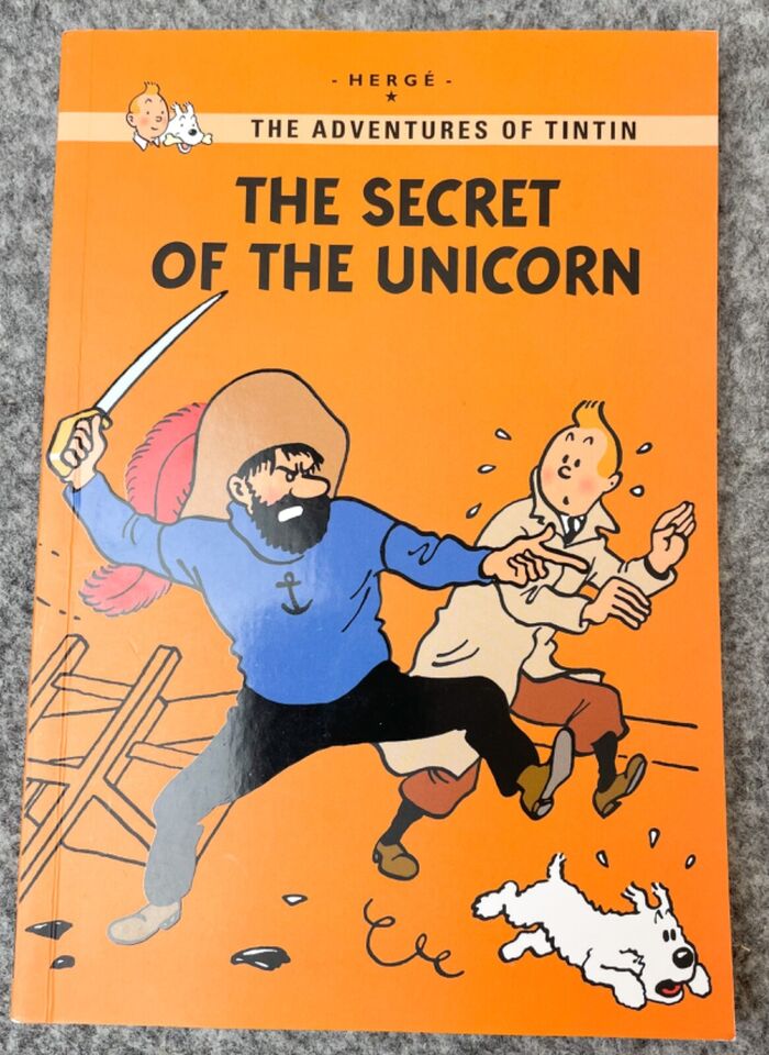 The Secret Of the Unicorn - Tintin Young Readers Book UK 2013 Egmont Paperback Editions