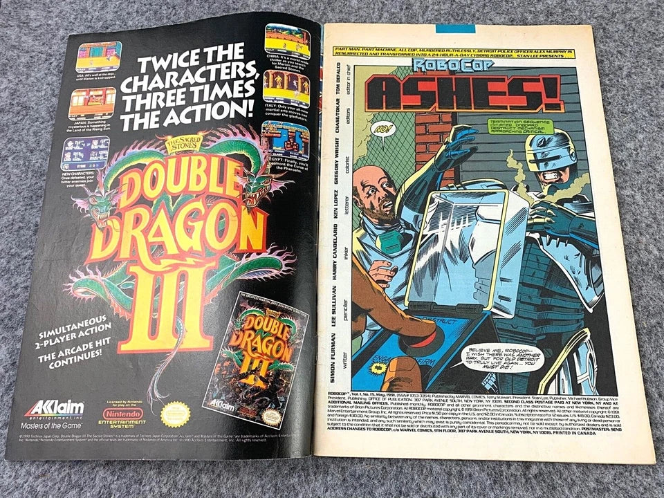 Robocop: The Future of Law Enforcement Issue 15 - Paperback 1991 Marvel Comic