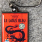 Moulinsart Tintin Title Cover Keyring 42524 - The Blue Lotus Metal