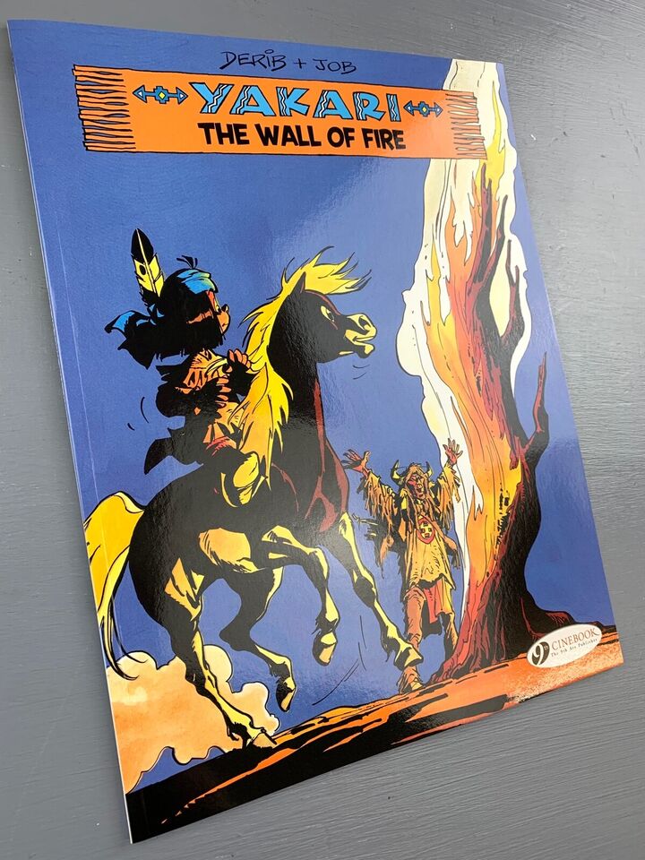 Yakari The Wall of Fire Volume 18 Cinebook Paperback Comic Book Derib+job