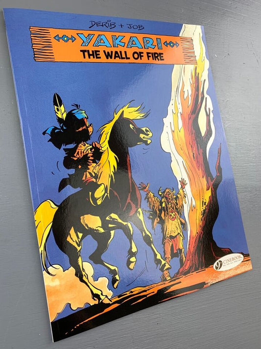 Yakari The Wall of Fire Volume 18 Cinebook Paperback Comic Book Derib+job