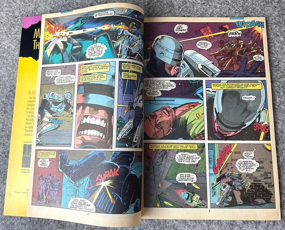 Robocop: The Future of Law Enforcement Issue 2 - Paperback 1990 Marvel Comic