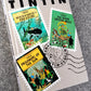Tintin 3 in 1 Volume 4 - 1991 UK Egmont Hardback 1st Edition Comic Book