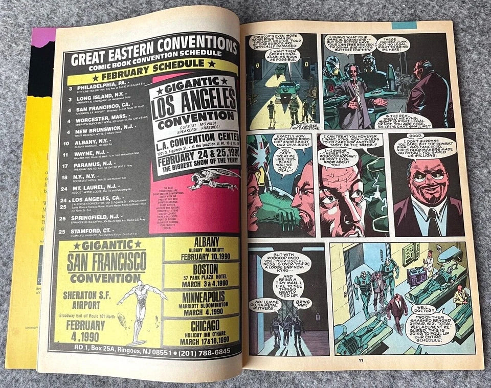 Robocop: The Future of Law Enforcement Issue 2 - Paperback 1990 Marvel Comic