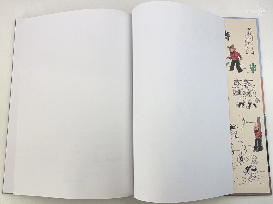 Tintin in America B&W Colorised Version 2 - 2020 HB by Editions Moulinsart