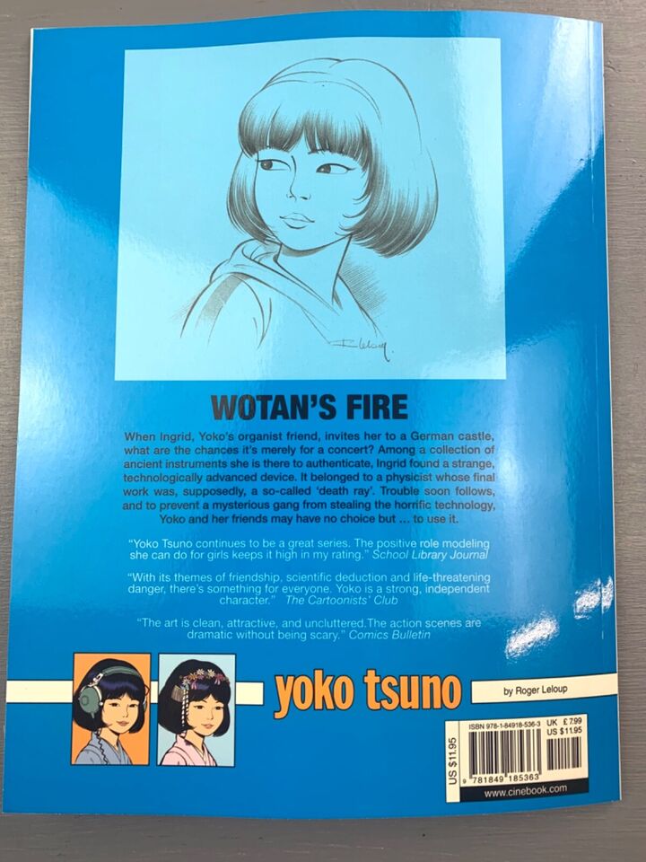 Yoko Tsuno Volume 15 - Wotan's Fire Cinebook Paperback Comic Book by R. Leloup