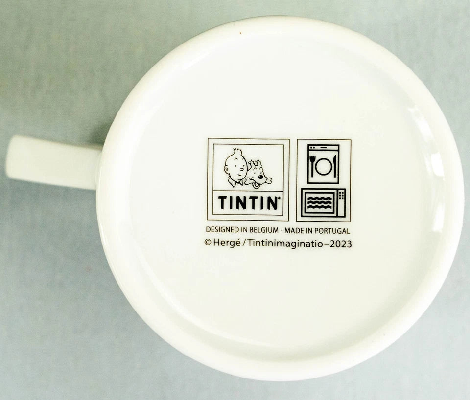 Moulinsart Tintin Calligraphy Character Mug 47981 : Thomson Black 2023