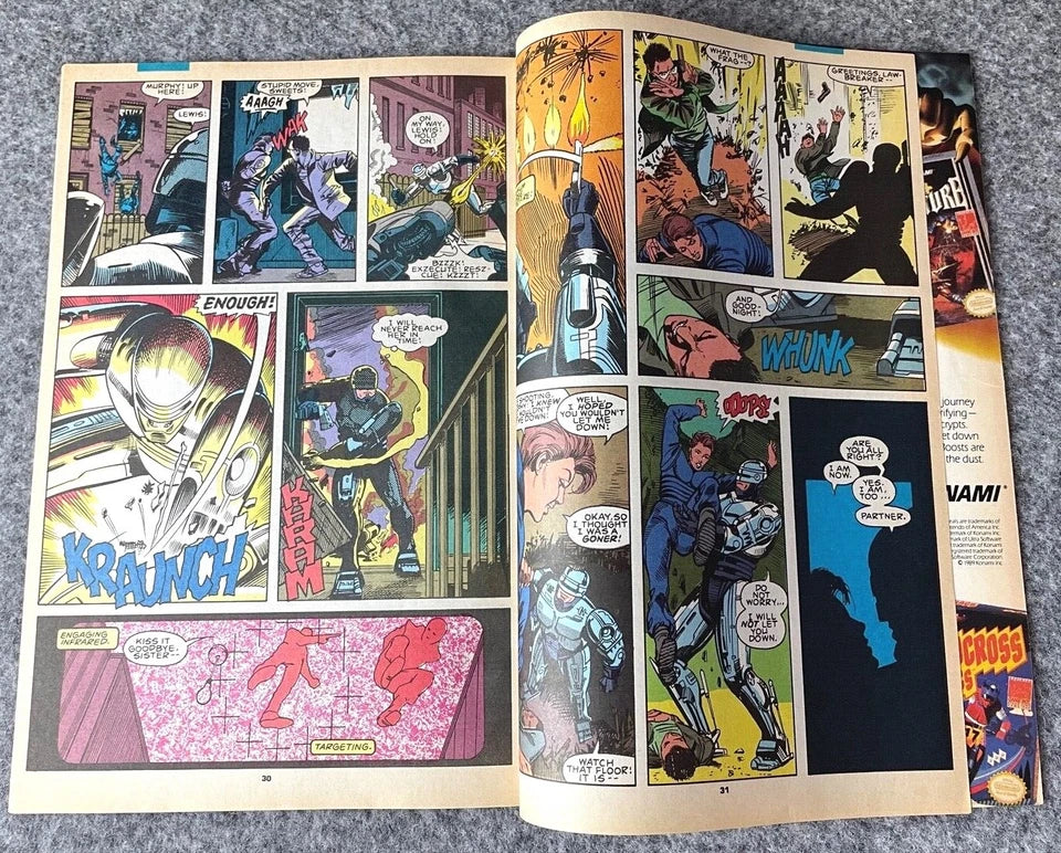 Robocop: The Future of Law Enforcement Issue 2 - Paperback 1990 Marvel Comic