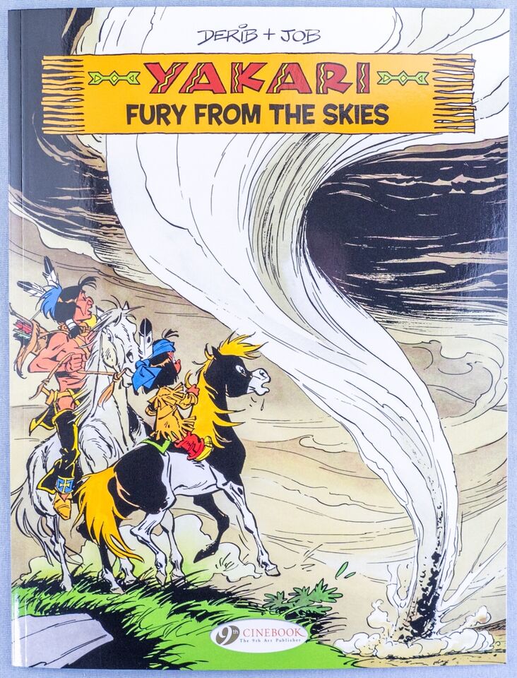 Yakari Fury from the Skies Volume 21 Cinebook Paperback Comic Book Derib+job