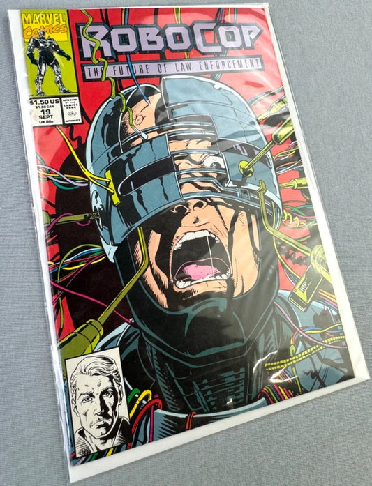 Robocop: The Future of Law Enforcement Issue 19 - Paperback 1991 Marvel Comic