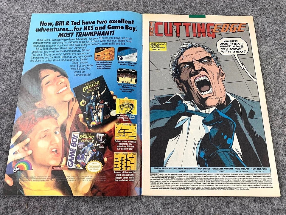 Robocop: The Future of Law Enforcement Issue 20 - Paperback 1991 Marvel Comic