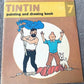 Volume 7 of 12 - Tintin Painting & Drawing Book Methuen 1977 1st Edition