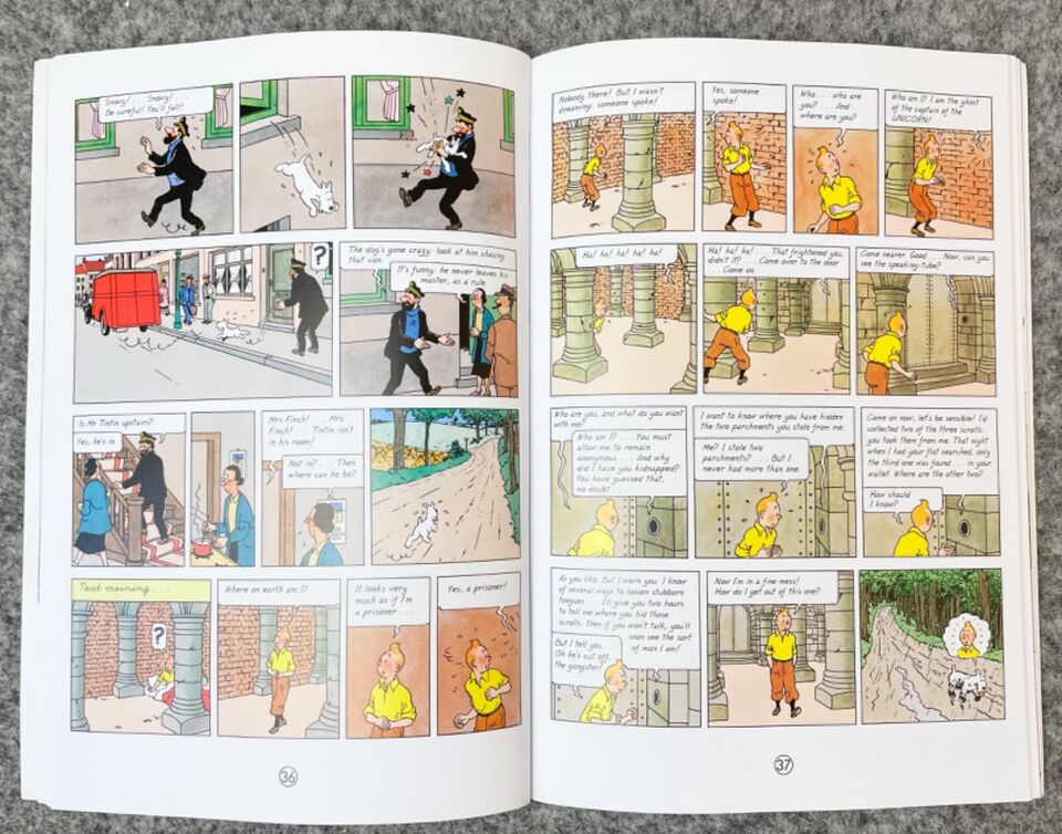 The Secret Of the Unicorn - Tintin Young Readers Book UK 2013 Egmont Paperback Editions