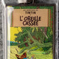 Moulinsart Tintin Title Cover Keyring 42527 - Tintin & the Broken Ear Metal