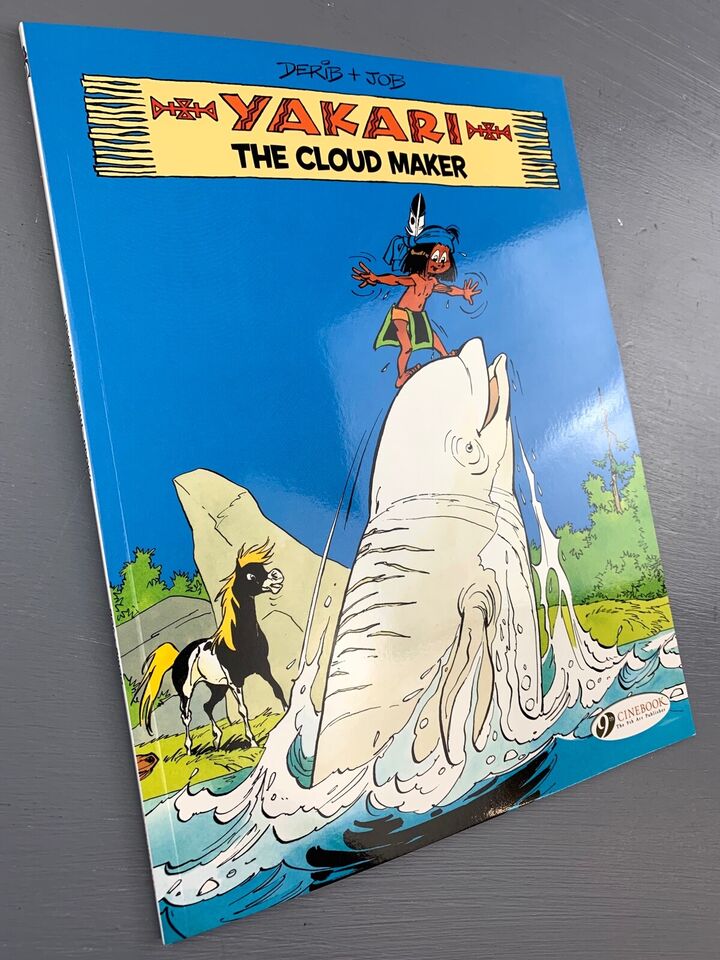 Yakari The Cloud Maker Volume 20 Cinebook Paperback Comic Book Derib+job