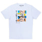 Moulinsart "Tintin & Co" Adult T-Shirt: White/Colour Cotton T Shirt S - 3X ML Hergé