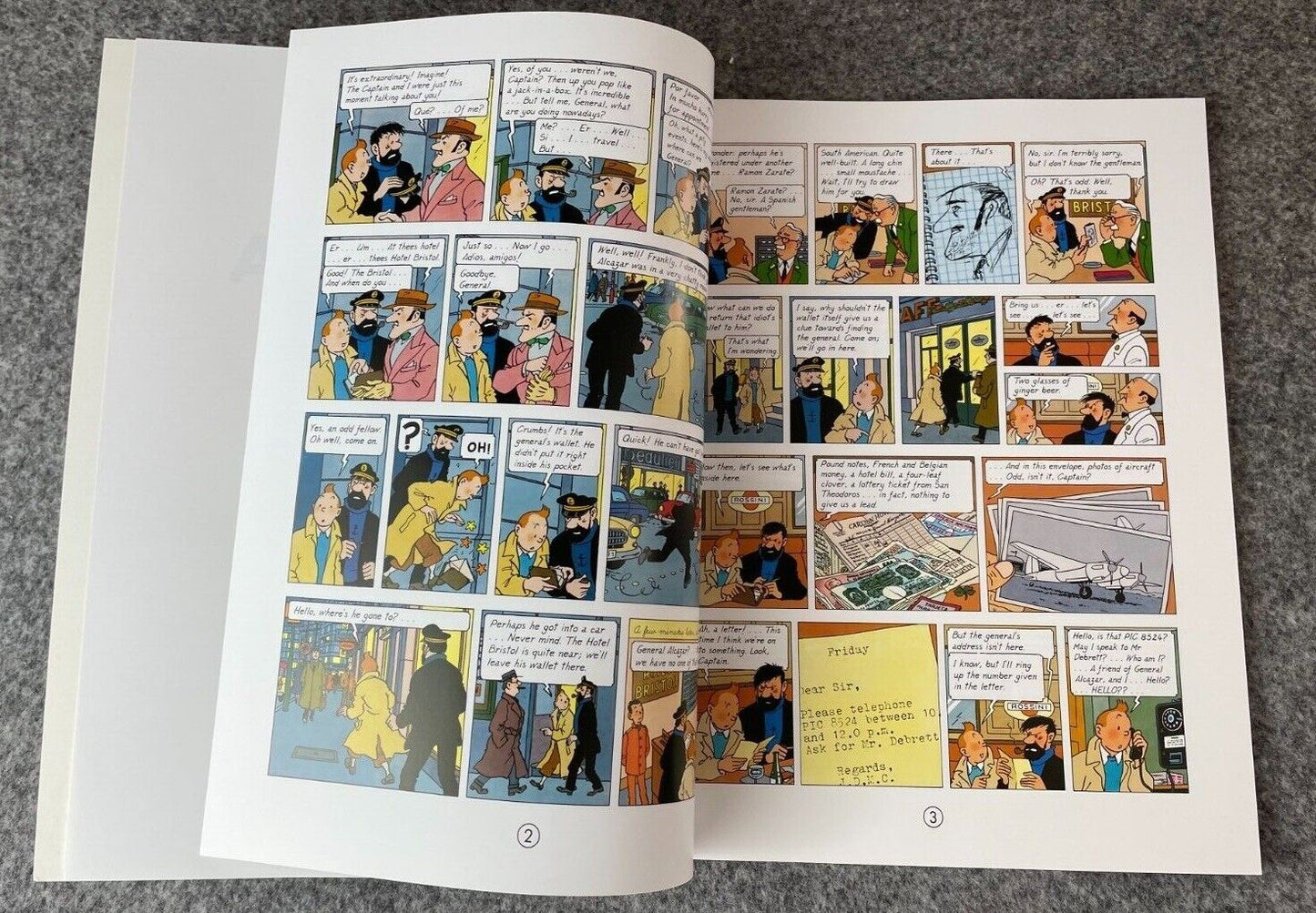 The Red Sea Sharks Tintin Book Egmont UK Paperback Edition