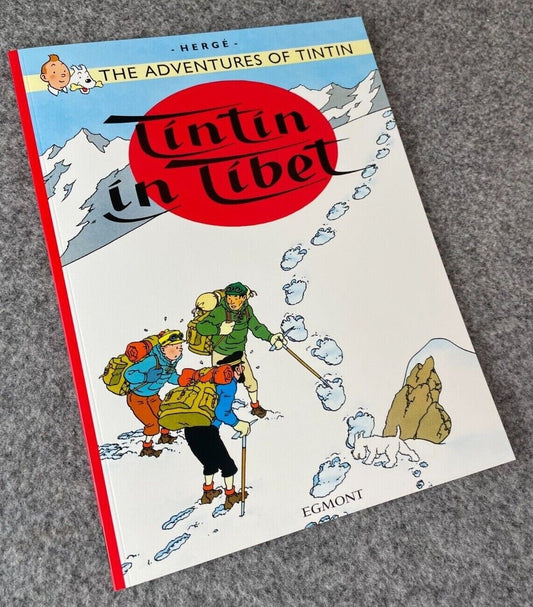 Tintin in Tibet Tintin Book Egmont UK Paperback Edition