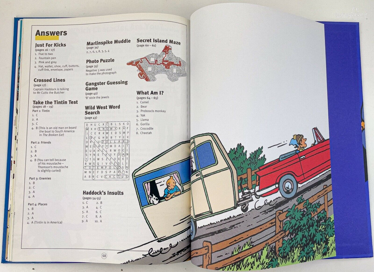 Tintin & Snowy Action Book Vols 1-3 Egmont 2005 1st Editions EO