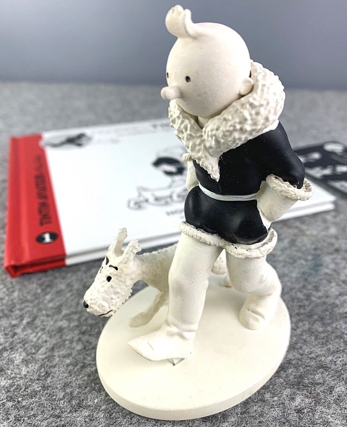 Hors Serie B&W Figurine #1 Tintin Aviator - Soviets Herge Officielle Figure