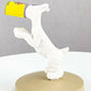 Tintin Figurine Officielle # 19 Snowy & Crab Tin: Golden Claws Herge ML Figure
