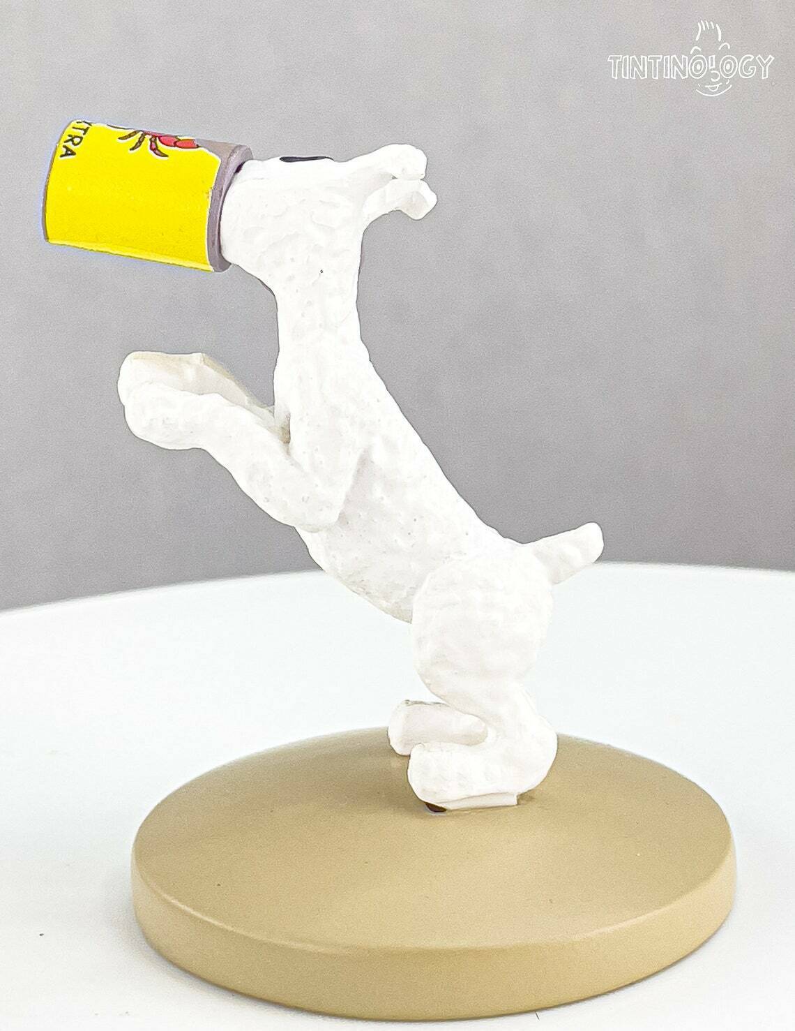 Tintin Figurine Officielle # 19 Snowy & Crab Tin: Golden Claws Herge ML Figure