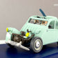 ATLAS TINTIN CAR # 33 Crashed 2CV Castafiore Emerald Herge model car 1/43 Scale