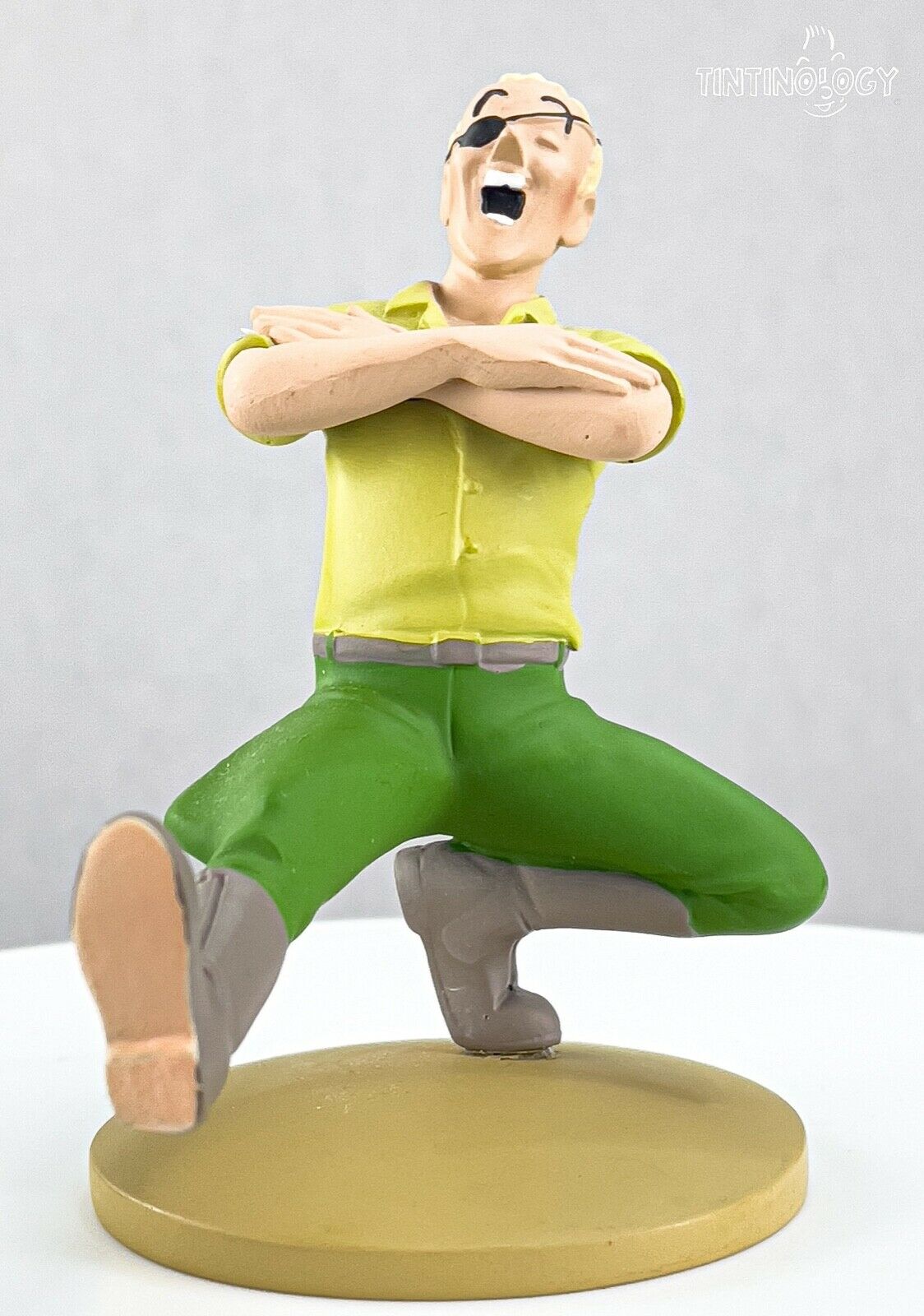 Tintin Figurine Officielle # 33 Skut Red Sea Sharks Herge model ML resin Figure