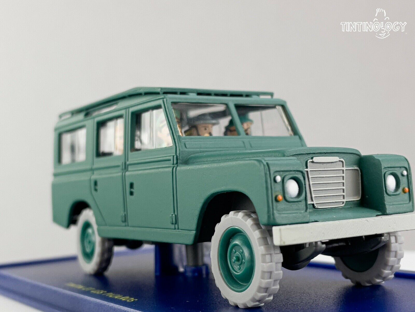 ATLAS TINTIN CAR # 43 Land Rover Defender: Picaros Herge model voiture 1/43 Scal