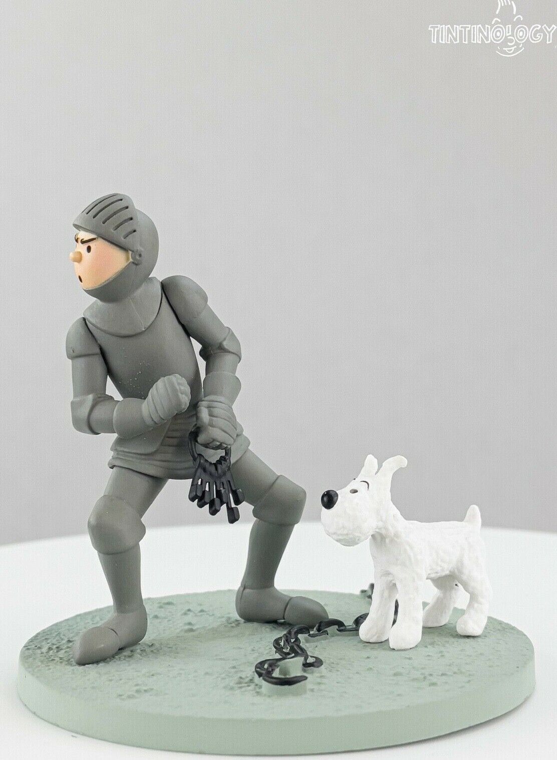 Tintin in Armour - America: Coffret/Box Scene Moulinsart Figurine 9cm Model