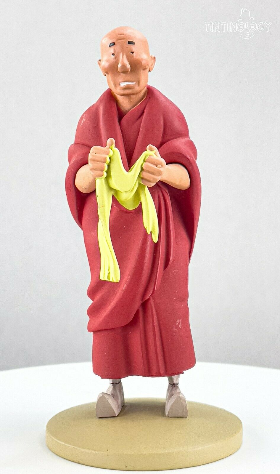 Tintin Figurine Officielle # 29 Monk Blessed Lightning: Tibet Herge model ML