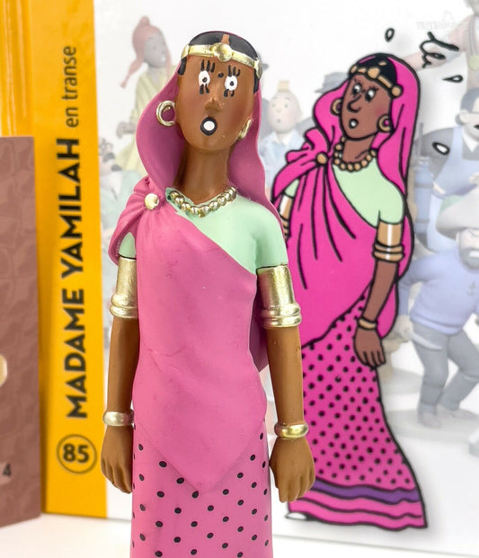 Tintin Figurines Officielle # 85 Madame Yamila 7 Crystal Balls model ML resin
