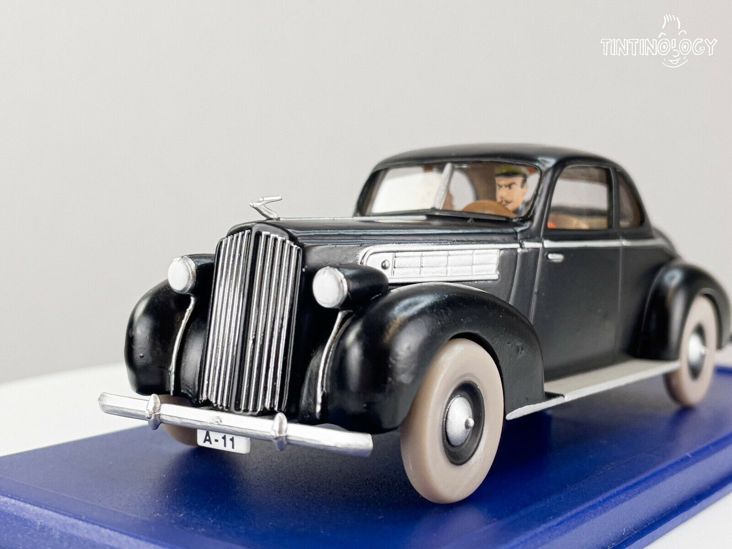 ATLAS TINTIN CAR # 18 Packard 6 - Ottokars Herge model car 1/43 Scale