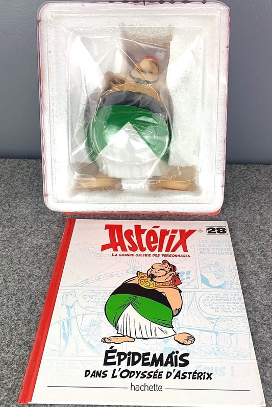 Hachette Asterix Figurine #28 Ekonomikrisis Ltd 14cm Grand Galerie Figure