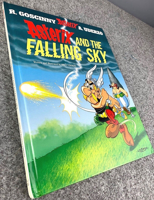 Asterix & the Falling Sky 2005 Orion 1st UK Edition Hardback Comic Book EO by Uderzo