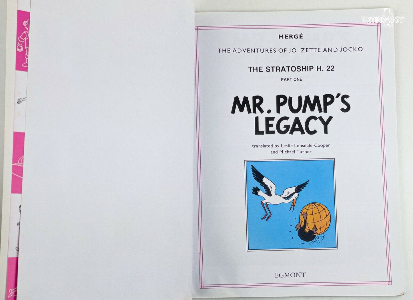 Jo, Zette and Jocko Mr Pump's Legacy P1 - Egmont 1987 UK Paperback Edition
