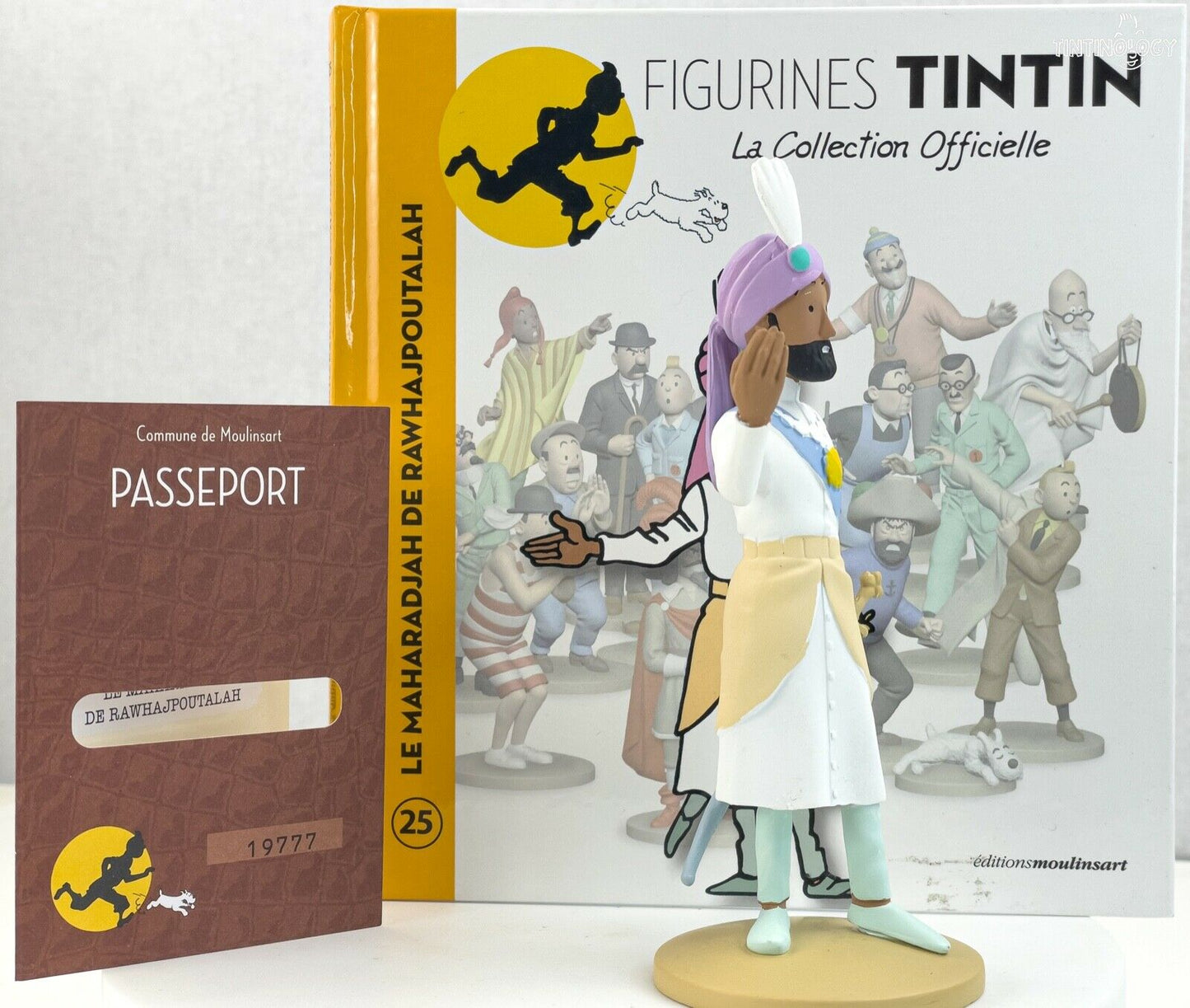 Tintin Figurine Officielle # 25 Maharaja of Gaipajama: Cigars of the Pharaoh