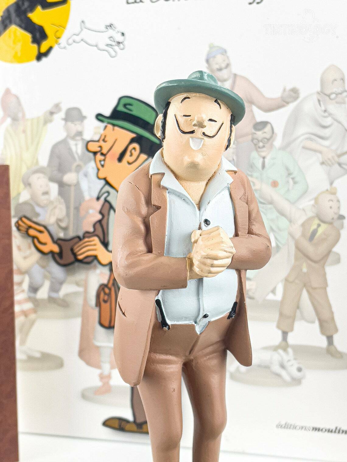 Tintin Figurines Officielle # 16 Oliveira Da Figuera model ML resin Figure