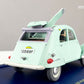 ATLAS TINTIN CAR # 33 Crashed 2CV Castafiore Emerald Herge model car 1/43 Scale