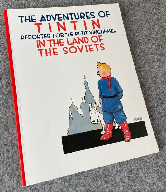 Land of the Soviets Tintin Paperback Book Egmont UK Paperback Edition